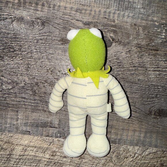 Disney Halloween Kermit the Frog Mummy Plush 2013 Just Play 9” - Picture 5 of 6